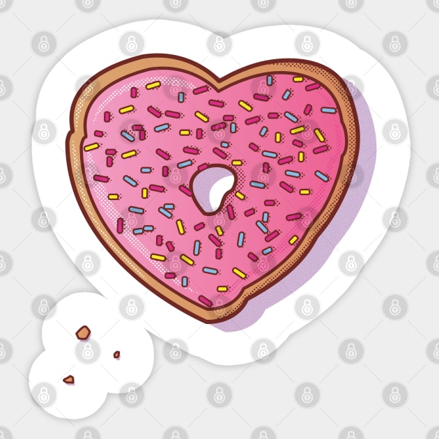 Donut Love Sticker by Drizzy Tees